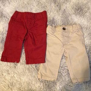2 pairs of baby boy pants
